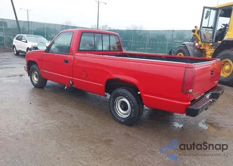 1992 GMC Sierra C1500 из США, поврежденный, VIN 1GTEC14Z3NZ531756